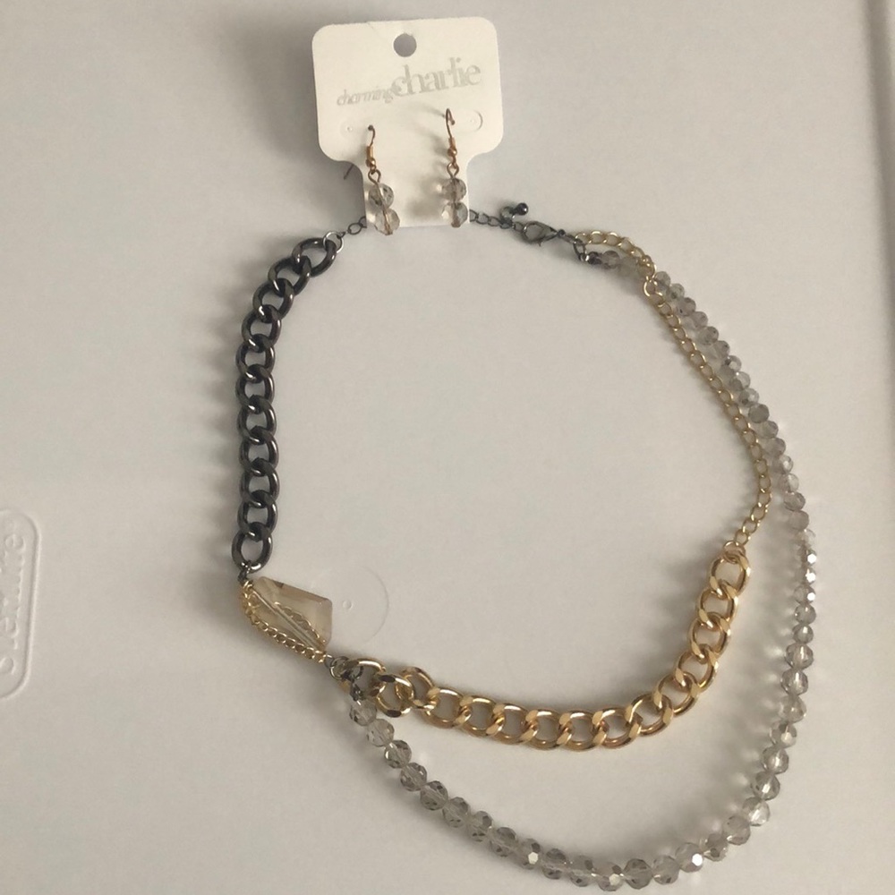 Charming Charlie Earring and Necklace set